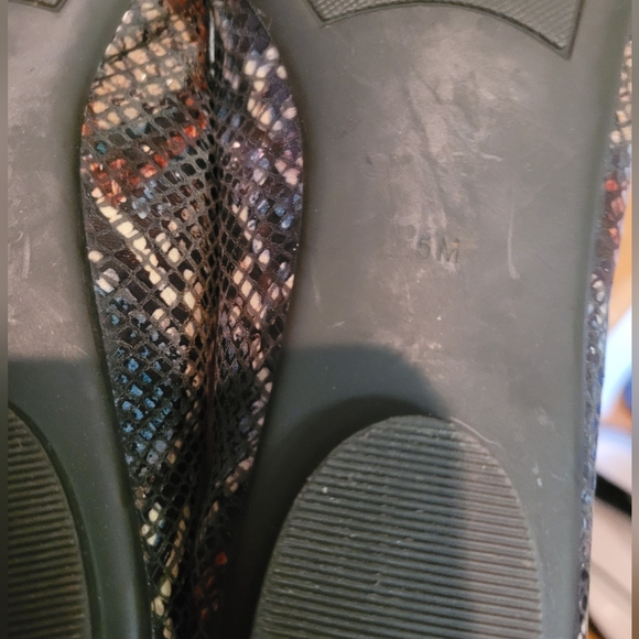 Van Eli Multicolored Leather Flats - Picture 5 of 6